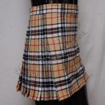 Camel Thompson Women Mini Kilt