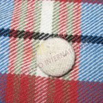 Canvas fabric button