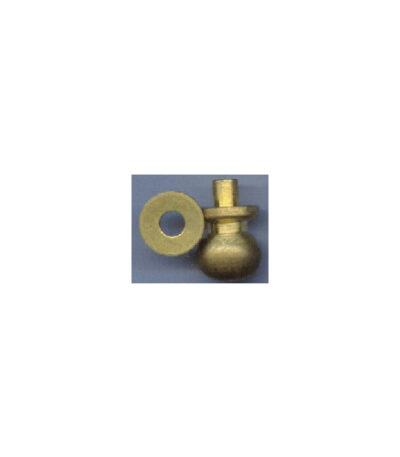 Cartridge Box Round Burr Finial Stud