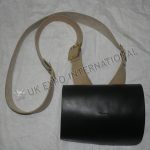 Cartridge Box with Natural Leather belt attached