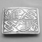 Celtic Bird Chrome Buckle