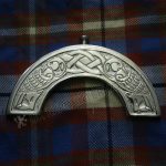 Celtic Bird Chrome Cantle