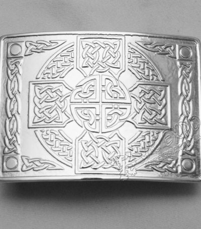 Celtic Buckle Chrome Finish