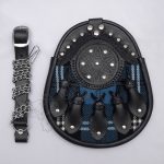 Celtic Ramsay Blue Tartan Sporran