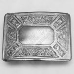 Celtic Design Chrome Buckle