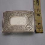 Celtic Design Antique Baby Scottish Buckle