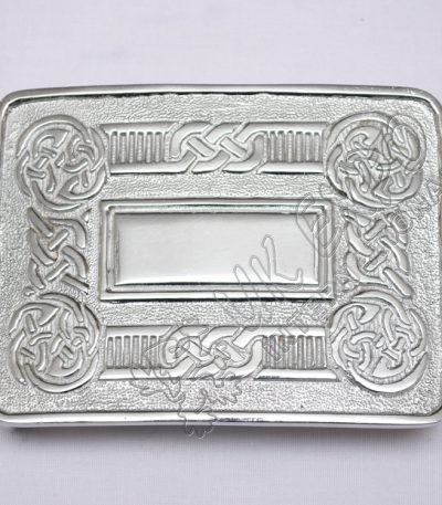 Celtic Swirl Kilt Belt Buckle