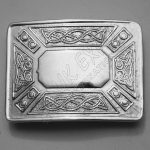 Celtic Border Corner Design With St Andrews Buckle
