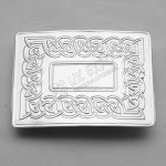 Celtic Knot With Mirror Finish Kilt Belt Buckle