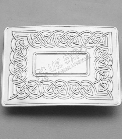 Celtic Knot With Mirror Finish Kilt Belt Buckle
