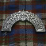 Celtic Knot Chrome Cantle