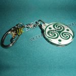 Celtic Knot Double Side Printed Key Chain