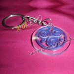 Celtic Knot Plastic Key Chain
