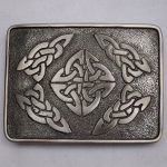 Celtic Round Scottish Buckle Antique