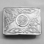 Celtic Round With Leaf Buckle