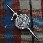Celtic Shield Scottish Sword Kilt Pin