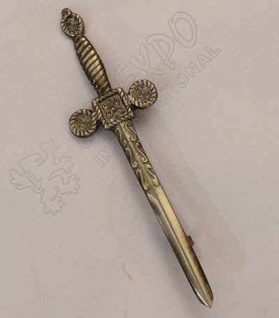 Celtic Sign Scottish Sword Kilt Pin