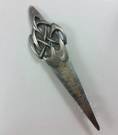 Celtic Swirl Kilt Pin Antique Bruce