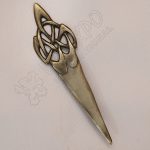 Celtic Swirl Kilt Pin Antique Finish