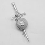 Celtic Sword Kilt Pin Chrome