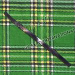 Black Leather Chin Cord