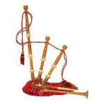 Cocus Wood Half Size Bagpipe