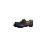 Black Leather 19th Commoner Shoes