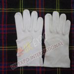 Comfort Fit White Cotton Gloves