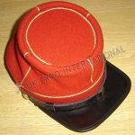 Red American Civil War CS Kepi