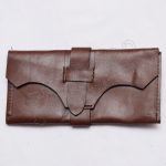 German Brown WW2 Leather Replica Wallet