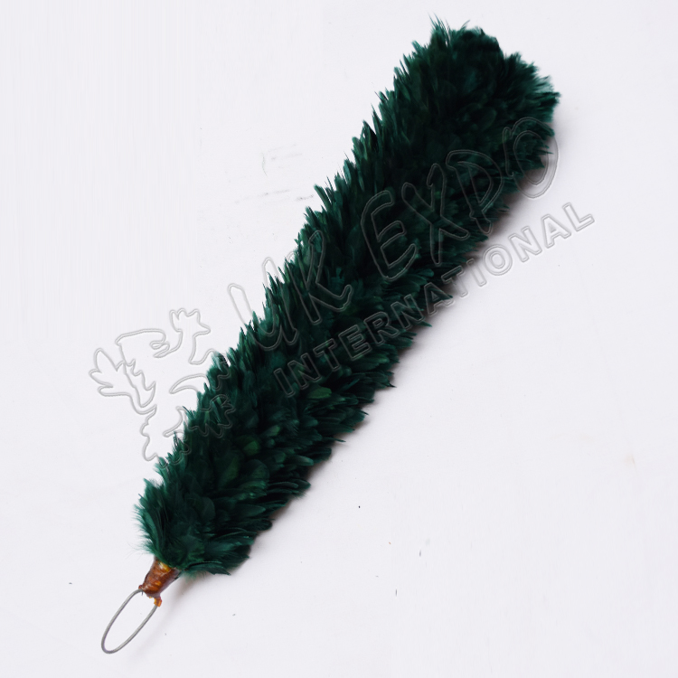 Dark Green Color Feathers Hackle
