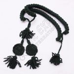 Dark Green color Grenadier Cord in Available in Wool Cotton and Silk