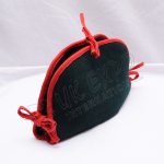 Dark Green With Red Piping BICORN Hat