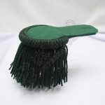 Dark Green Wool Shoulder/Epaulette pair