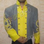 Double Breast Four Row Shell Jacket
