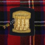 Drum Major Insignia Black & Gold