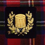 Drum Major Insignia Black & Gold
