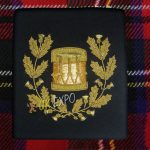 Drum Major Insignia Black & Gold