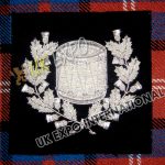 Drum Major Insignia Black & Silver