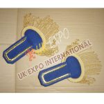 Civil War Uniform Gold Tassel Blue Epaulette