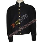 Civil War Men's Dark Blue Infantry Shell Jacket