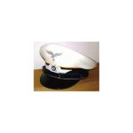 Luftwaffe Signals White Top Visor Cap
