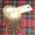 Epaulettes Gold and White