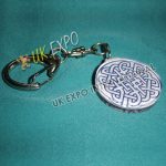 Eternity Knot Double Side Printed Key Chain