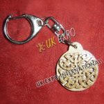 Eternity Knot wooden Key Chain