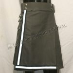 Fire Man Utility Kilt With Black White Tape