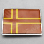 Danish Flag Belt Buckle