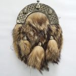 Celtic Fox Fur Full Dress Kilt Sporran