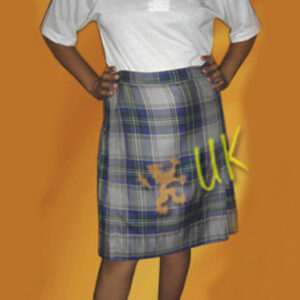 Full Pleated and Front Apron School Kilt