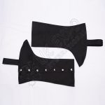 Gaiter Black Jean with Dull Silver Finish 16mm Buttons